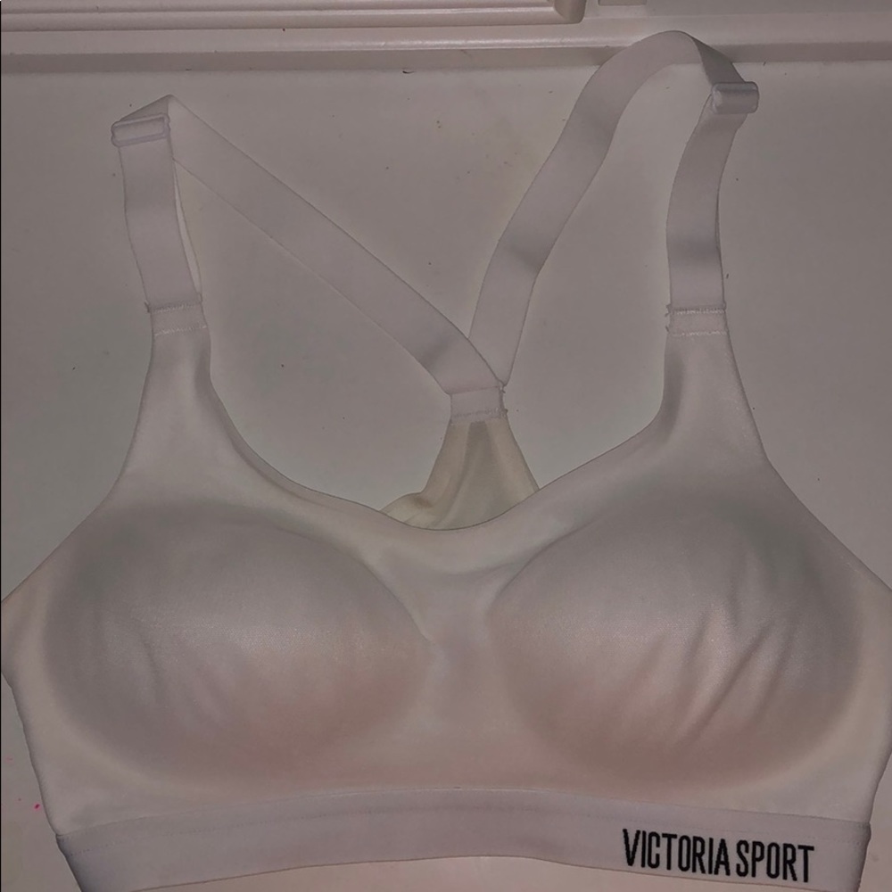 White Victoria’s Secret Sports Bra